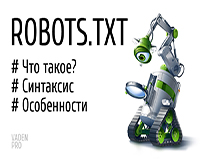 Создание файла robots.txt